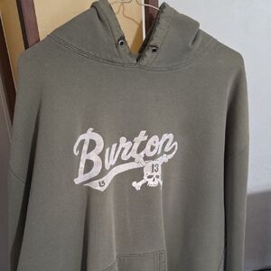 Burton Khaki Men's Hoodie